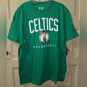 NBA Boston Celtics Basketball Ultra Game Short Sleeve Green Tshirt NWT